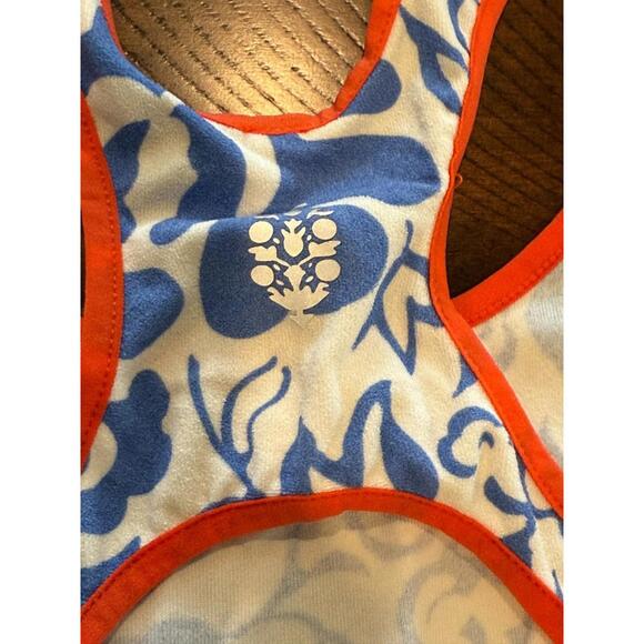 Free People Movement - Romper Playsuit - Blue Floral - Size XS/S - Picture 3 of 7